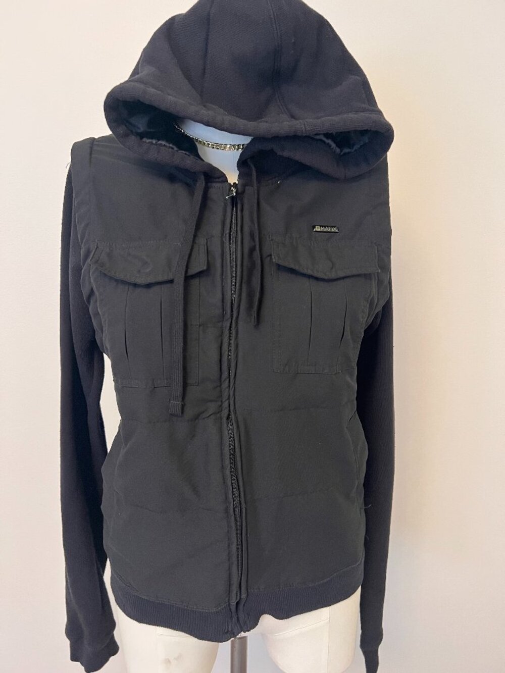 MATIX, size M Black hoodie